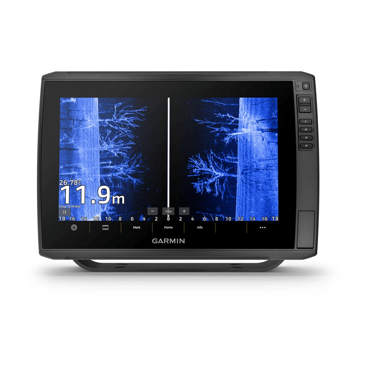 View of fish_finder Garmin ECHOMAP Ultra 2 122sv without Transducer available at EZOKO Pike and Musky Shop