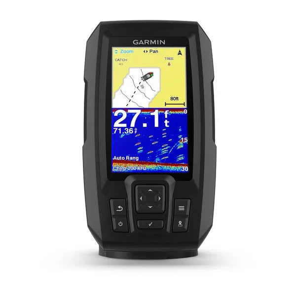 View of Garmin STRIKER Plus 4 W/Dual-Beam Transducer available at EZOKO Fishing