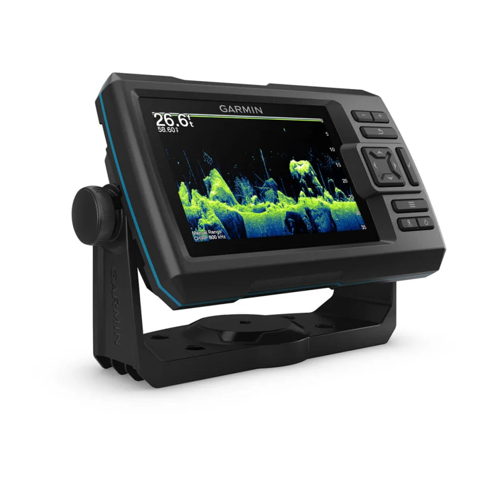 View of GARMIN STRIKER Vivid 5cv W/GT-20-TM Transducer available at EZOKO Fishing