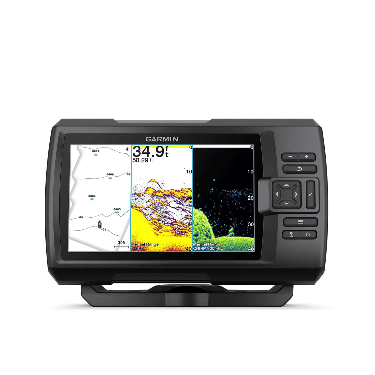 View of fish_finder Garmin STRIKER Vivid 7sv with GT52HW TM Transducer available at EZOKO Pike and Musky Shop