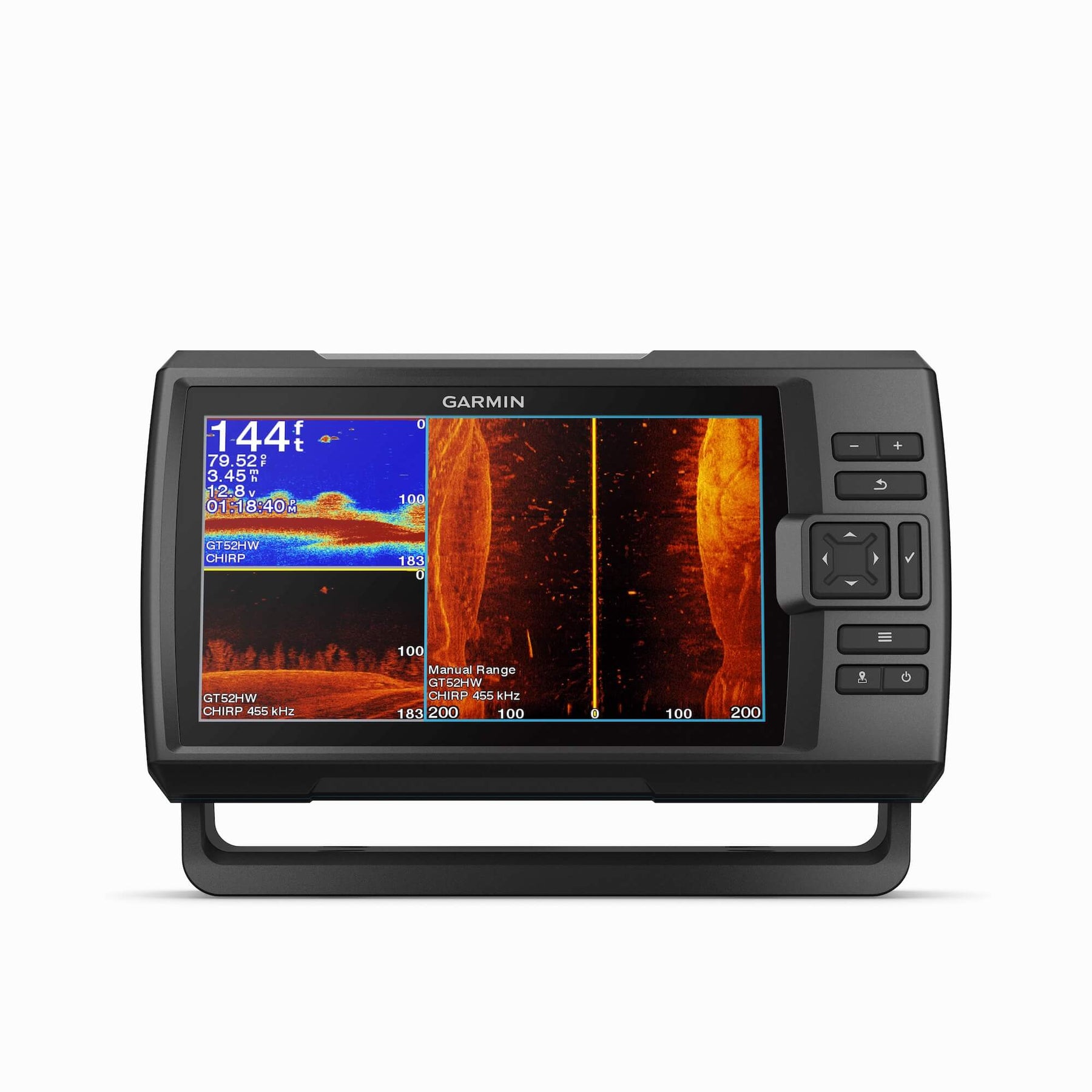 View of fish_finder Garmin STRIKER Vivid 9sv with GT52HW TM Transducer available at EZOKO Pike and Musky Shop