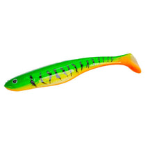 View of Swimbaits Gator Catfish Paddle Swimbait Inferno available at EZOKO Pike and Musky Shop