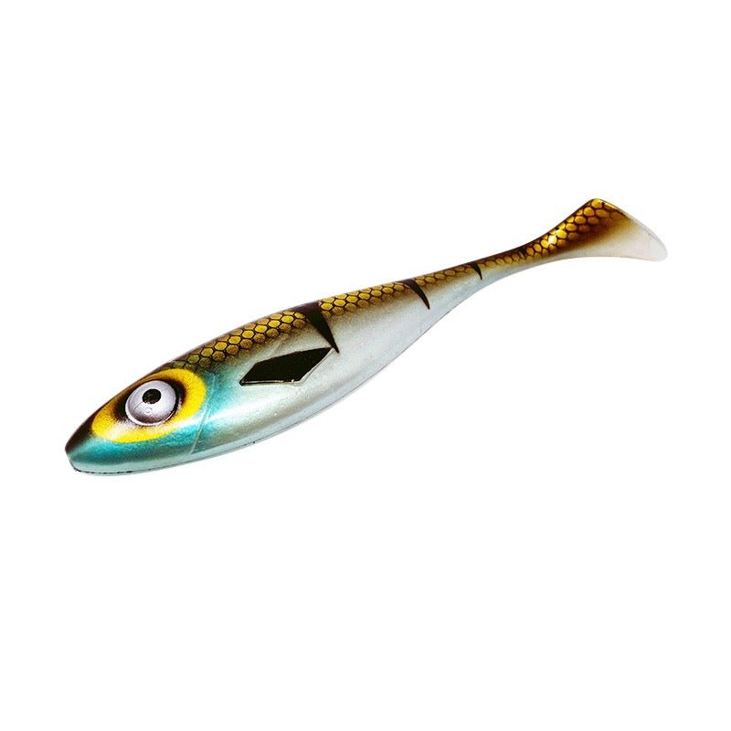 View of Swimbaits Gator Gum 27 Swimbait Zombie Zander available at EZOKO Pike and Musky Shop