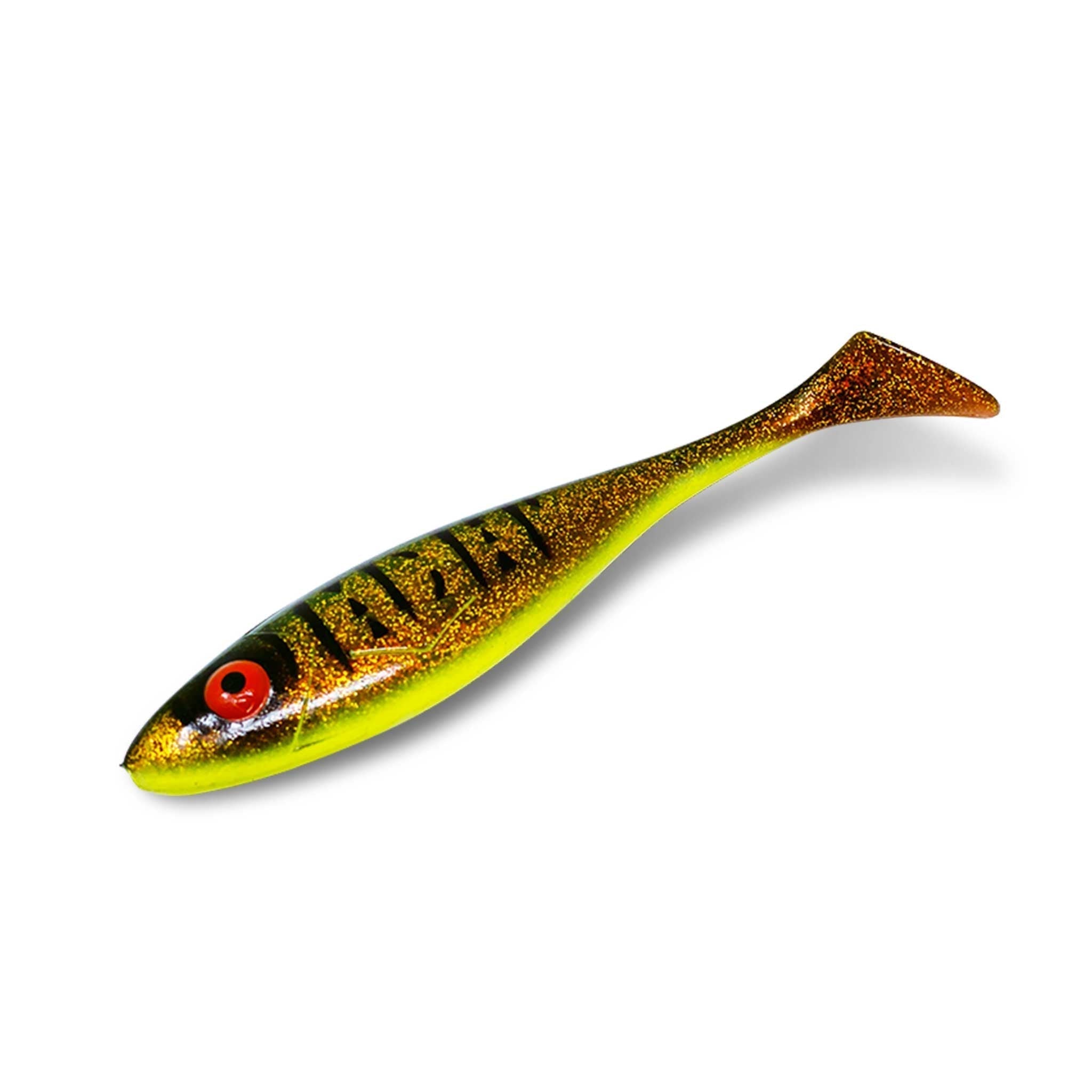 View of Swimbaits Gator Gum 32 Swimbait Motoroil Burbot available at EZOKO Fishing