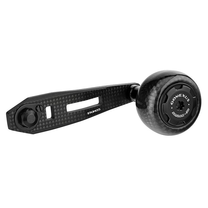 View of Rods-Reels-Accessories Gomexus Carbon Handle for Baitcasting Reel with Knob LC-FA38 8x5mm 75mm available at EZOKO Pike and Musky Shop