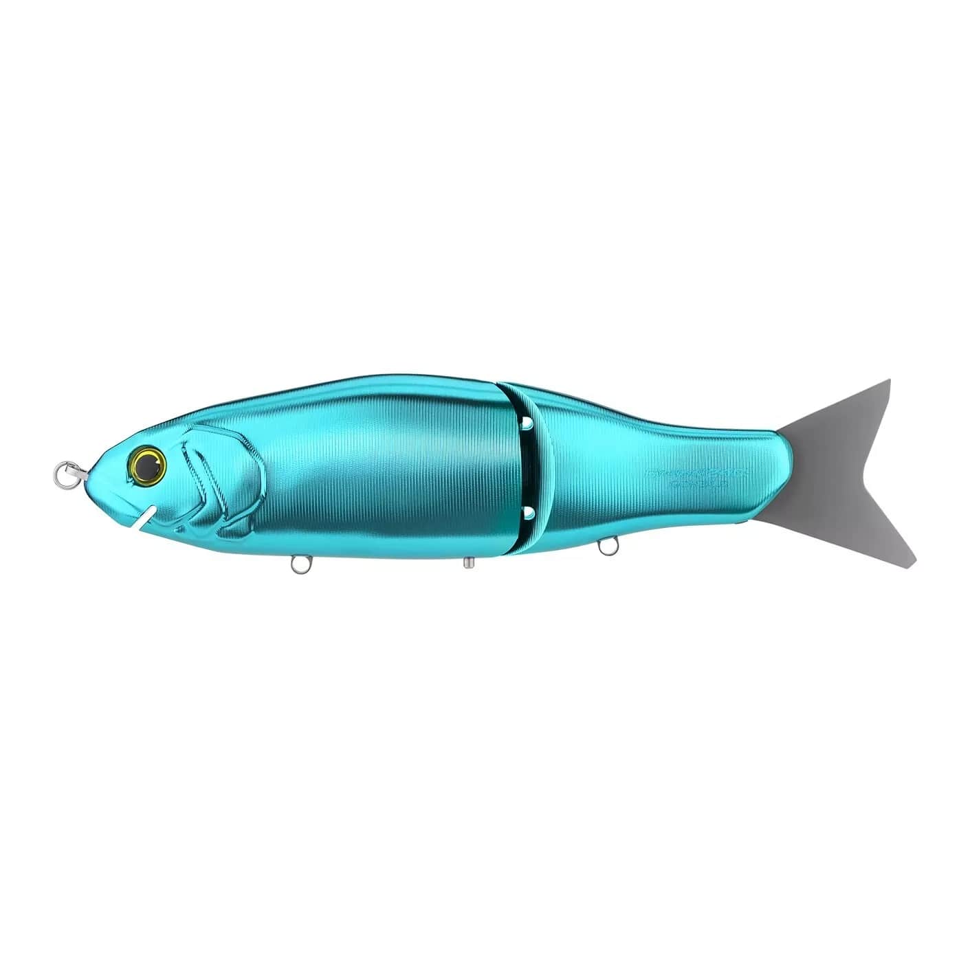 View of Swimbaits Gomexus Cyberbait 240 Metal Glide Bait Green available at EZOKO Pike and Musky Shop