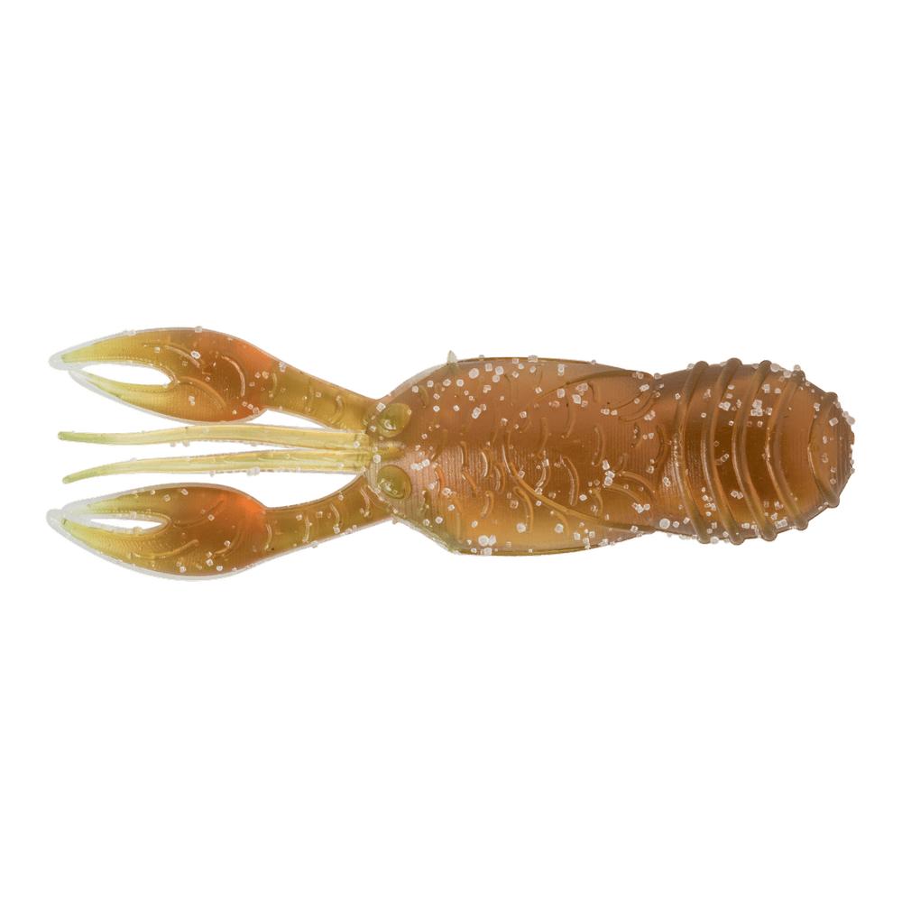 View of Great Lakes Finesse Micro Juvy Craw 2" Motor Oil available at EZOKO Fishing