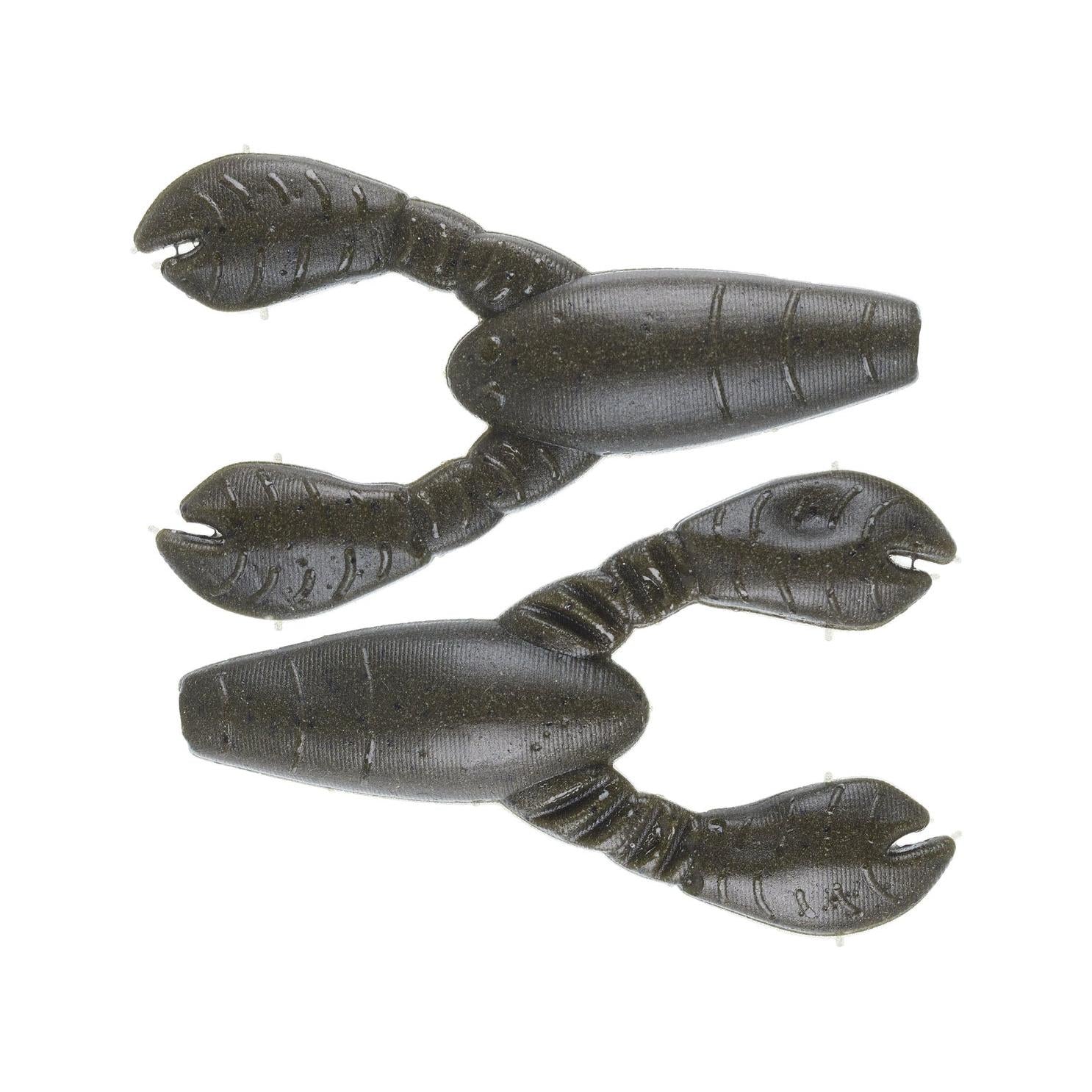 View of Great Lakes Finesse Snack Craw 2.1" Green Pumpkin Float available at EZOKO Fishing