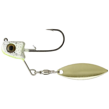 Chartreuse Shad Gold Blade