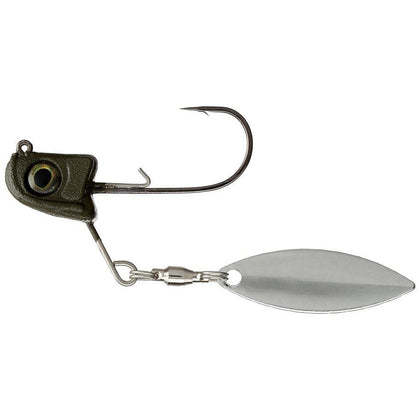 Matte Green Pumpkin Silver Blade