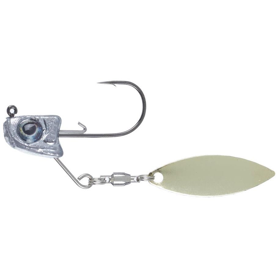 View of Great Lakes Finesse Sneaky Underspin 3/16oz #1 The OG Gold Blade available at EZOKO Fishing