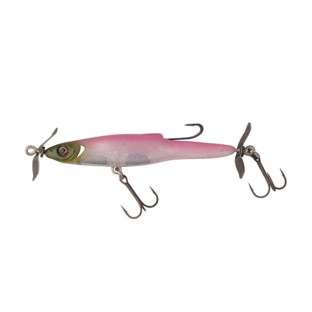 View of Great Lakes Finesse Stay-Pinned Spybait Pro Pink available at EZOKO Fishing