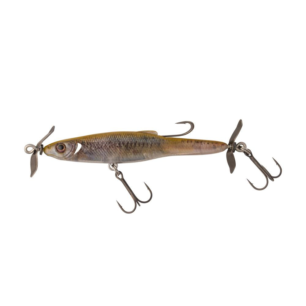 View of Great Lakes Finesse Stay-Pinned Spybait Shiner available at EZOKO Fishing