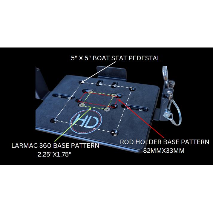 View of electronic_accessories HD Innovations HD Shuttle Docking System (no rotator) available at EZOKO Fishing