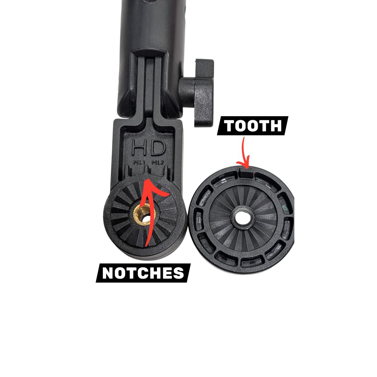 View of boating_accessories HD Innovations HDI Transducer Adapter Mega Live 1 & 2 available at EZOKO Fishing