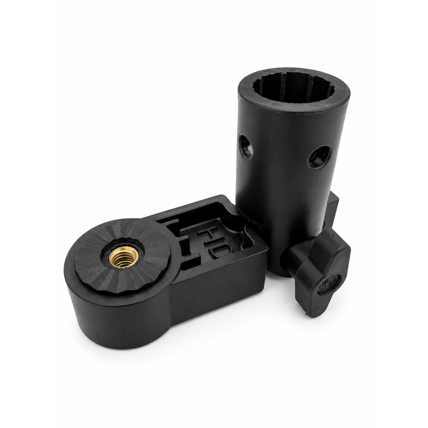 View of boating_accessories HD Innovations Slide and Lock Transducer Mount available at EZOKO Fishing