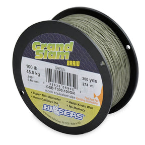 Hi-Seas Grand Slam Braid 100 lb 300 Yds Braids