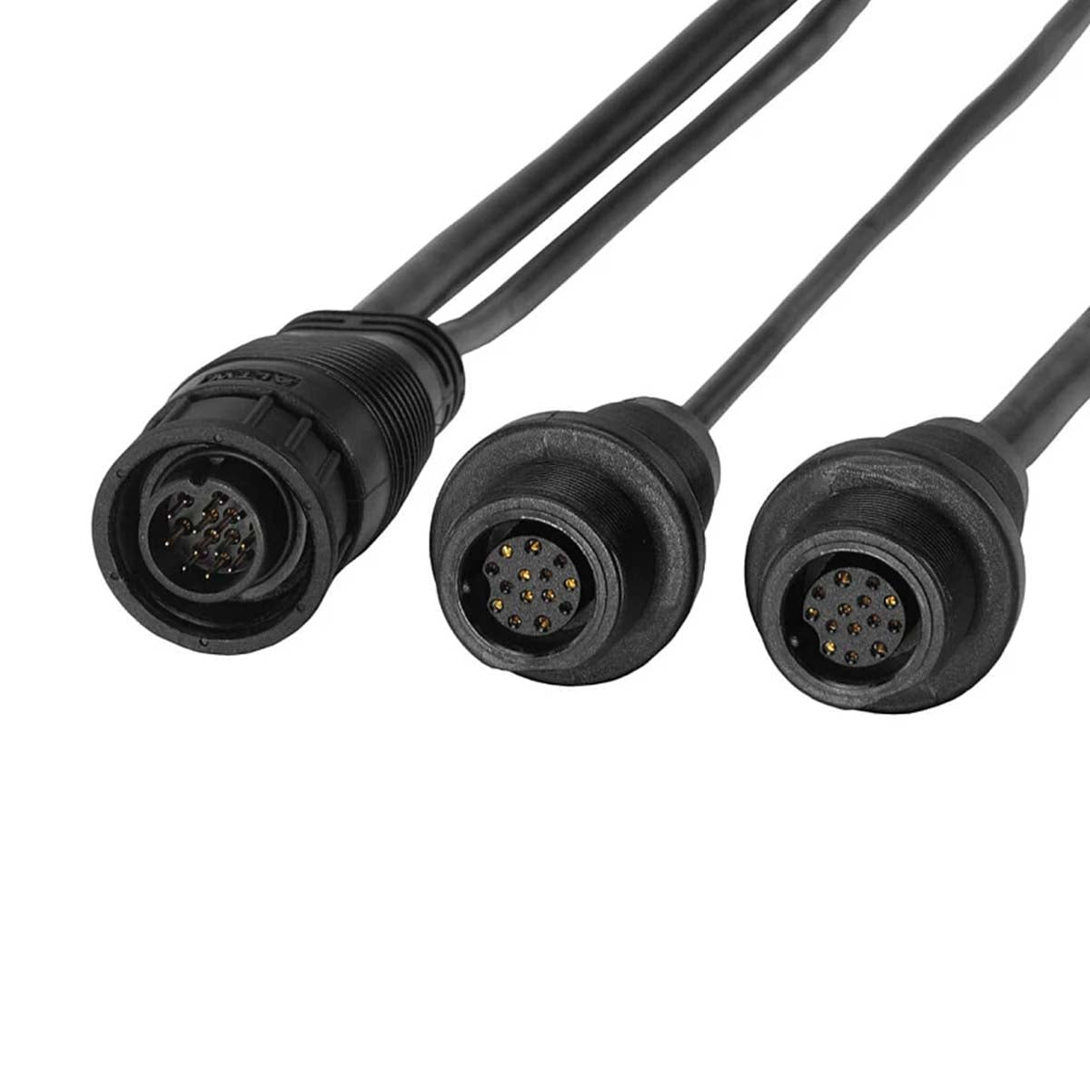 View of electronic_accessories Humminbird 14 M ID SILR Y - SOLIX / APEX Side Imaging Left-Right Splitter Cable available at EZOKO Pike and Musky Shop