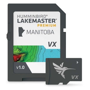 View of electronic_accessories Humminbird Lakemaster Premium - Manitoba V1 available at EZOKO Pike and Musky Shop