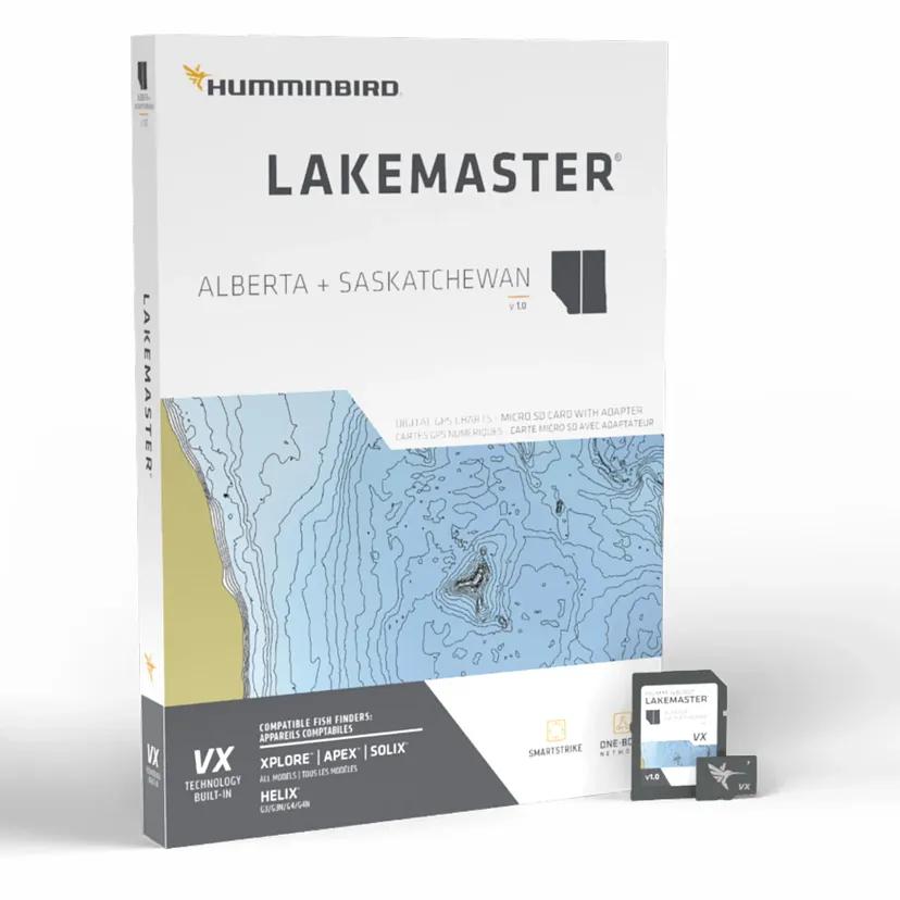 View of electronic_accessories Humminbird Lakemaster VX Alberta Saskachewan V1 available at EZOKO Fishing
