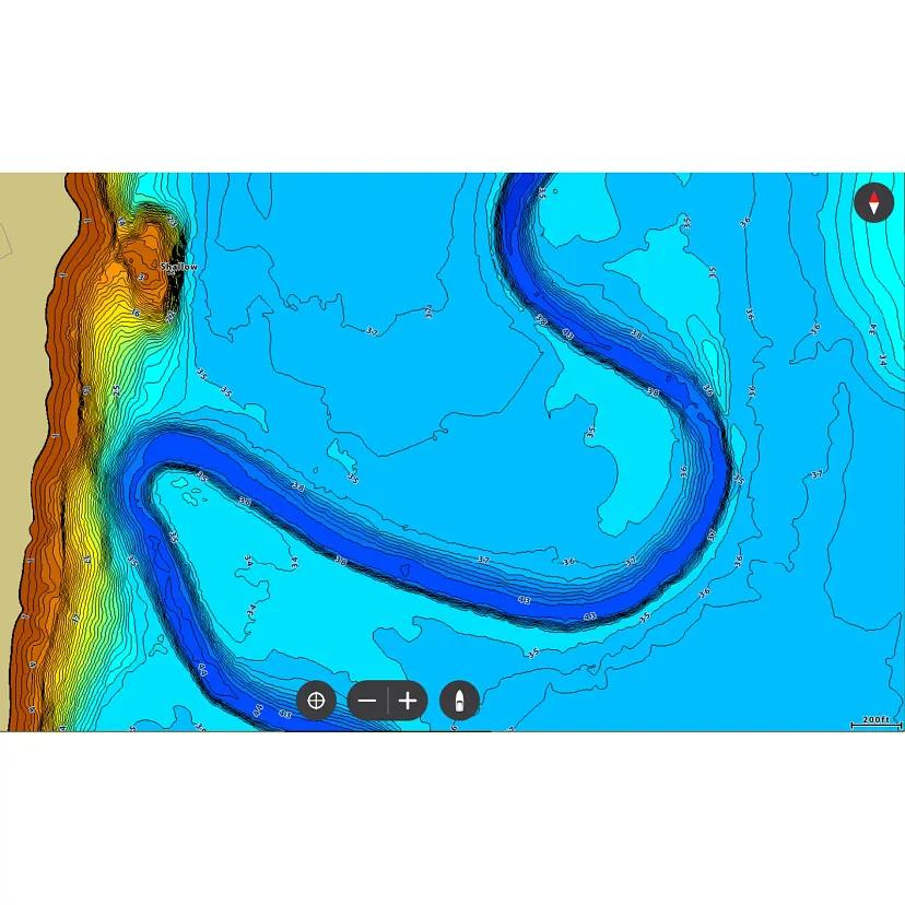 View of electronic_accessories Humminbird Lakemaster VX Alberta Saskachewan V1 available at EZOKO Fishing