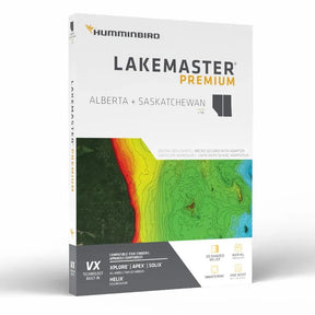 View of electronic_accessories Humminbird Lakemaster VX Premium Alberta Saskachewan V1 available at EZOKO Fishing