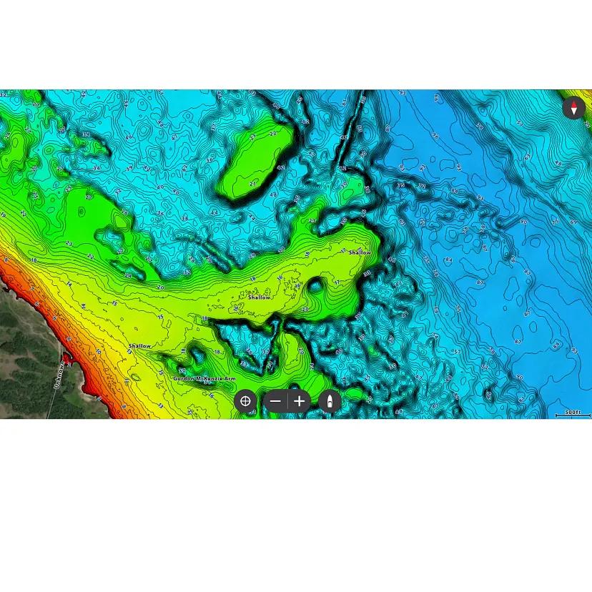 View of electronic_accessories Humminbird Lakemaster VX Premium Alberta Saskachewan V1 available at EZOKO Fishing