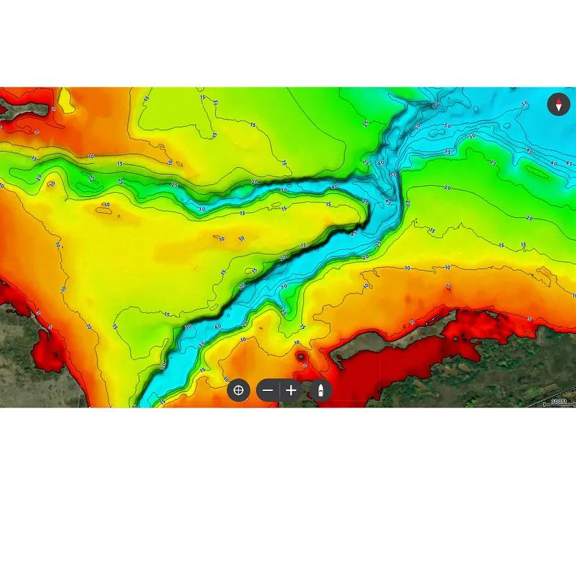 View of electronic_accessories Humminbird Lakemaster VX Premium Alberta Saskachewan V1 available at EZOKO Fishing
