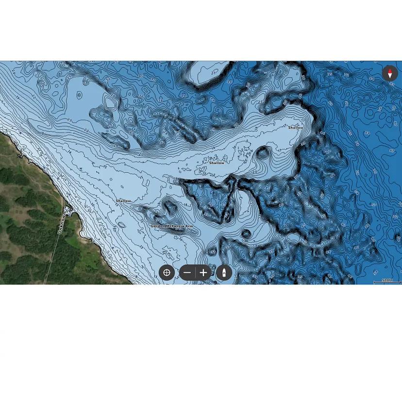 View of electronic_accessories Humminbird Lakemaster VX Premium Alberta Saskachewan V1 available at EZOKO Fishing