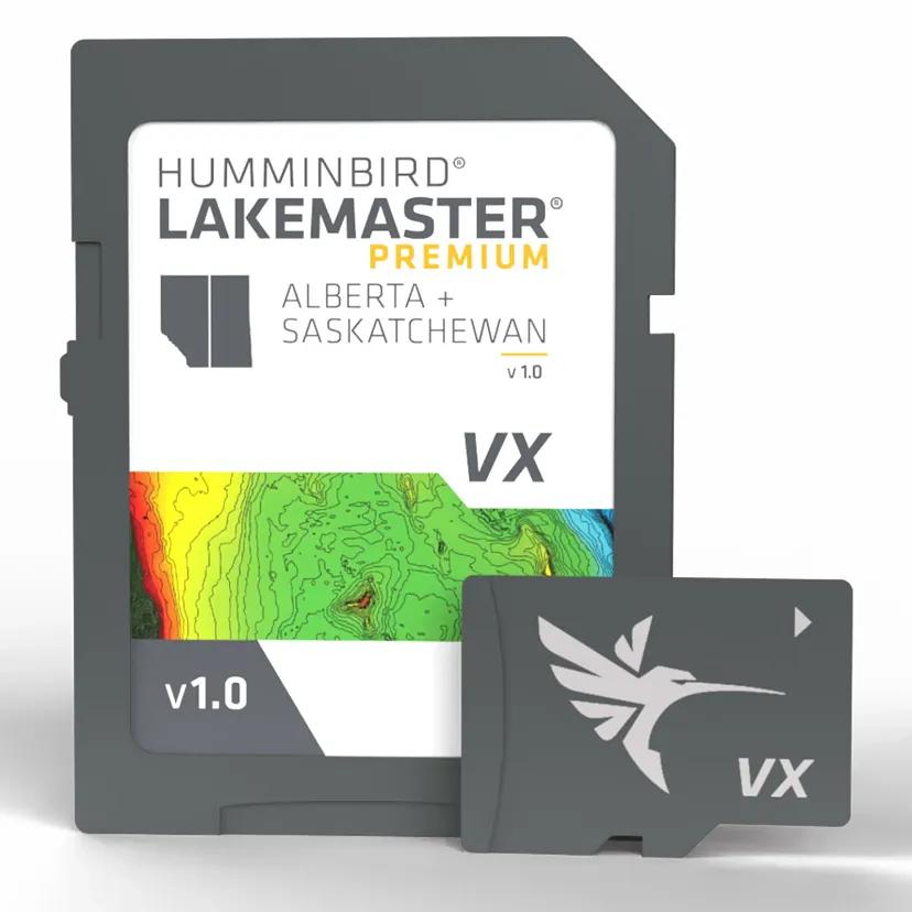 View of electronic_accessories Humminbird Lakemaster VX Premium Alberta Saskachewan V1 available at EZOKO Fishing