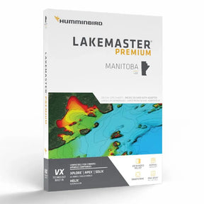 View of electronic_accessories Humminbird Lakemaster VX Premium Manitoba V2 available at EZOKO Fishing