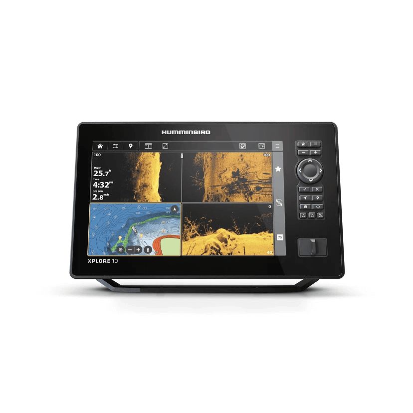 View of fish_finder Humminbird Xplore 10 CHO available at EZOKO Pike and Musky Shop