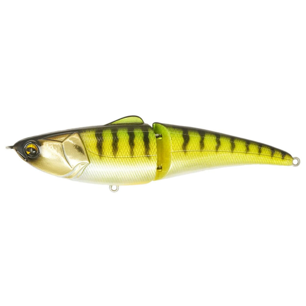 View of ima Glide 125 Floating Glide bait Ghost Yellow Perch available at EZOKO Fishing