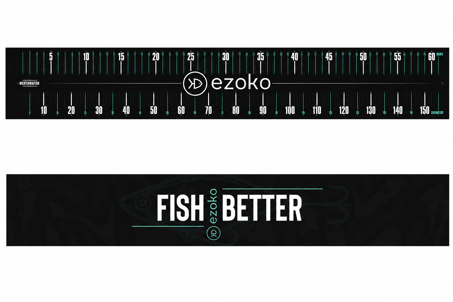 EZOKO 60" Pike & Musky Retractable Ruler