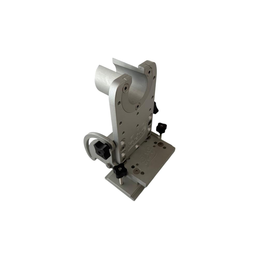 View of boating_accessories Jac Marine Adjustable 0° aluminum mounting rail (-10° to 100°) available at EZOKO Fishing