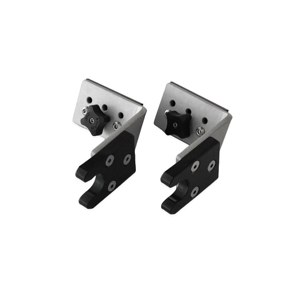 View of boating_accessories Jac Marine - Deluxe 60-degree rail clips available at EZOKO Fishing