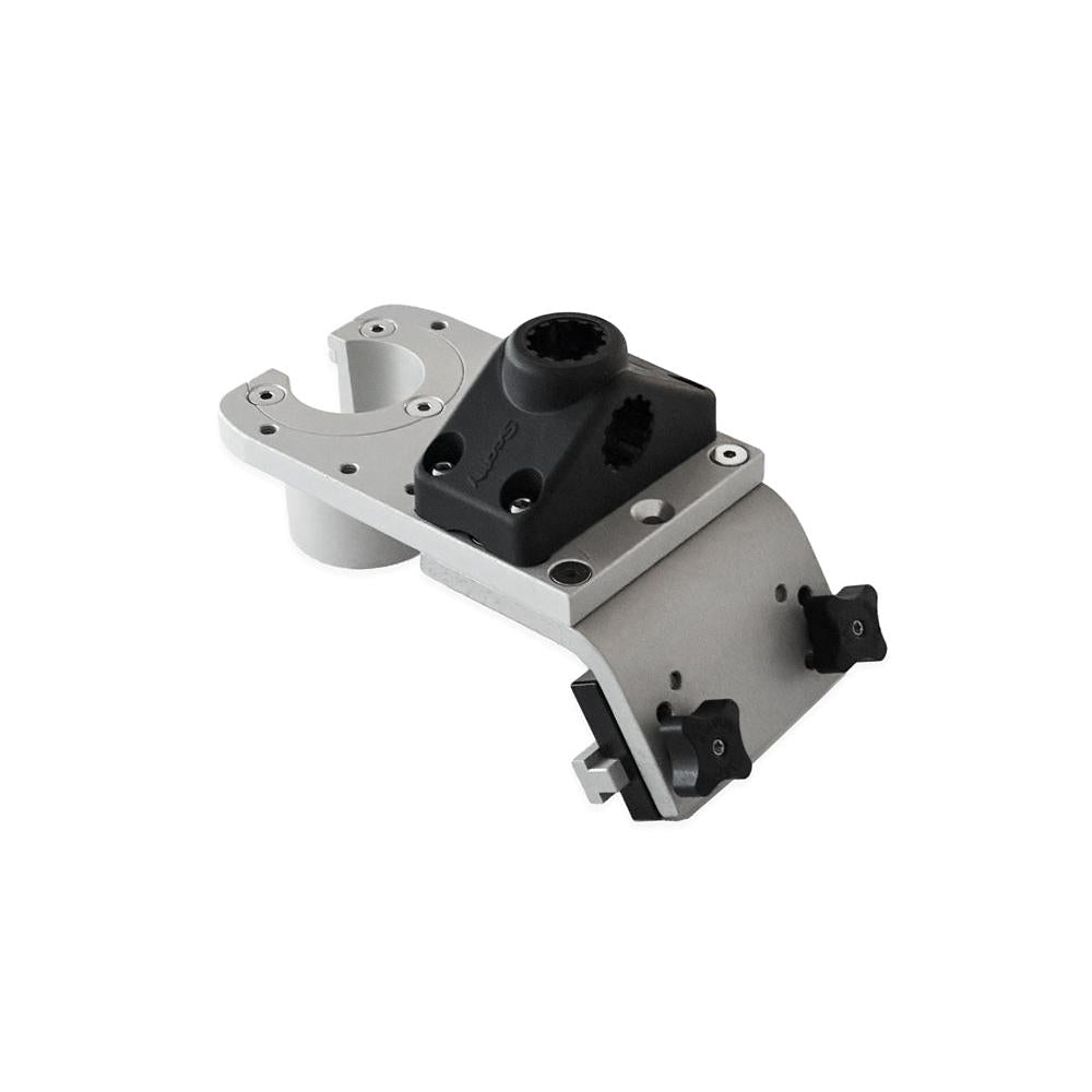 View of boating_accessories Jac Marine Rapid 45° mounting 8mm (Crestliner-Ranger-Triton) available at EZOKO Fishing
