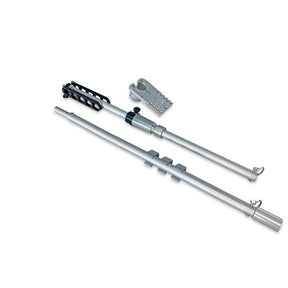 View of boating_accessories Jac Marine Universal Pole Mount For Live Transducer available at EZOKO Pike and Musky Shop