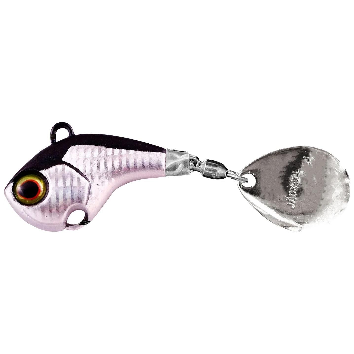 View of Softbaits Jackall Deracoup 1/4oz Silver available at EZOKO Fishing