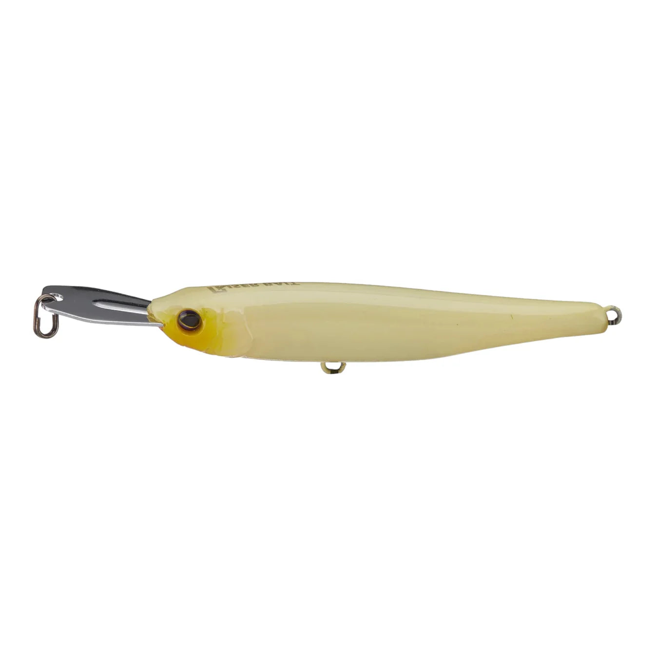 View of Softbaits Jackall Riserbait 007R Bone White available at EZOKO Fishing