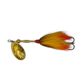 View of Bucktails Joe Bucher Buchertail - Bucktail Brass Perch available at EZOKO Fishing