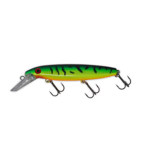View of Crankbaits Joe Bucher Depth Raider 8" Crankbait Fire Tiger available at EZOKO Fishing