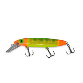 View of Crankbaits Joe Bucher Depth Raider 8" Crankbait Hot Perch available at EZOKO Fishing