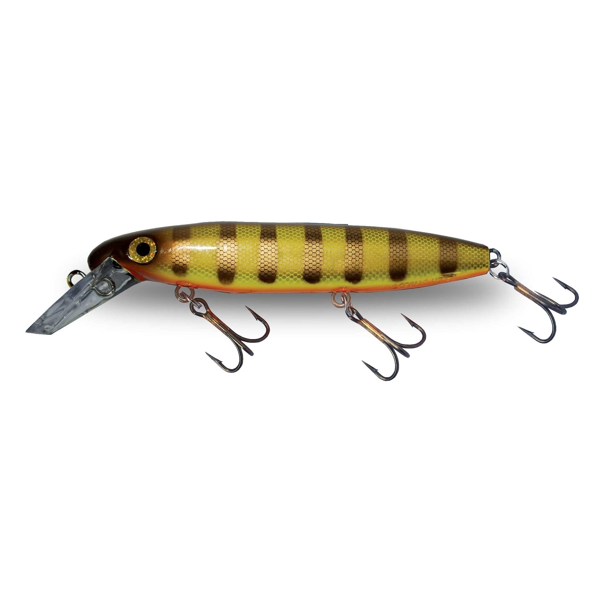 depth raider fishing lure Bucher Suspending Crankbait The sudden reverse rising motion backs the lure out of most snags Joe Bucher Outdoors Depth Raider