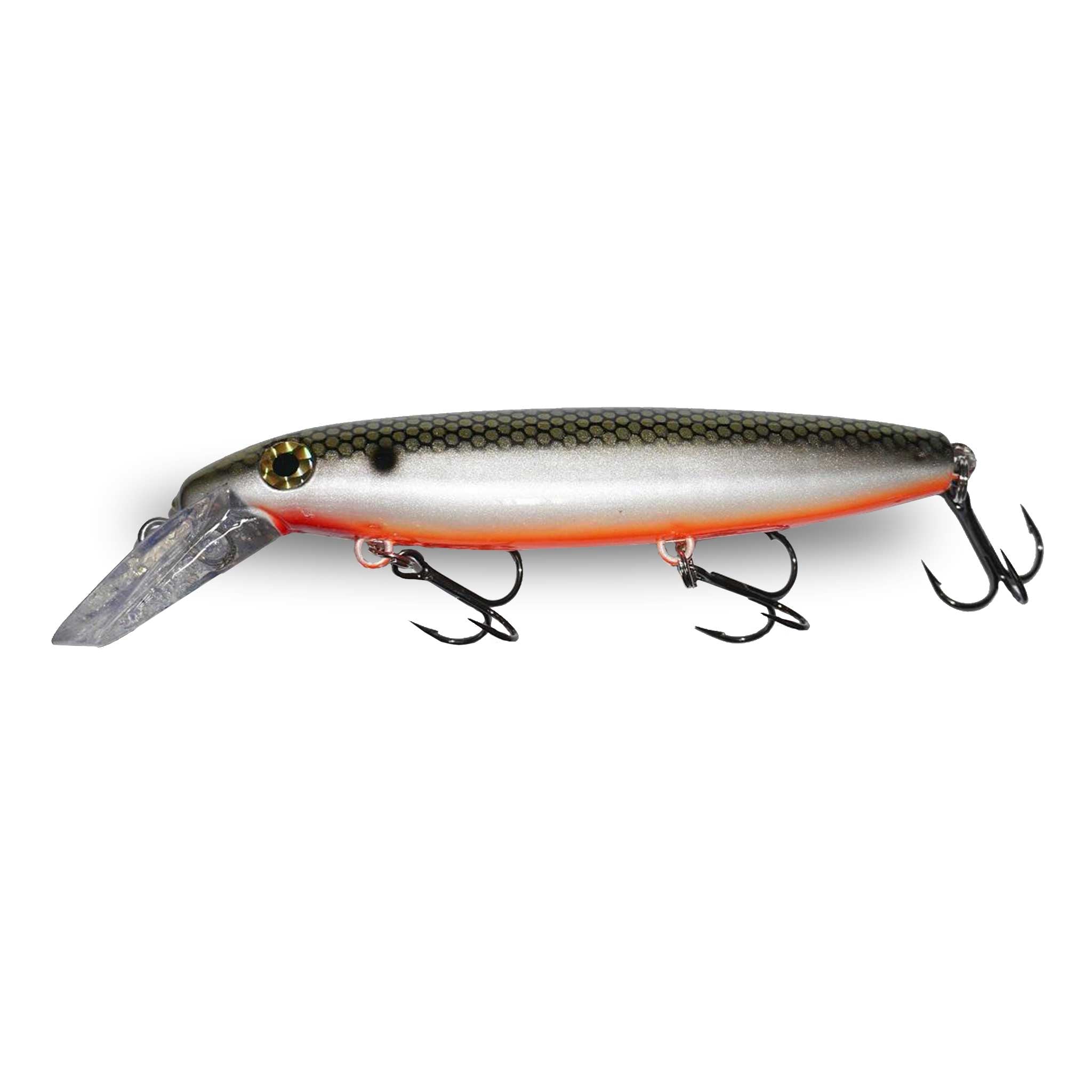depth raider fishing lures Joe Bucher Outdoors 8" Team Rhino Outdoors LLC whether casting or trolling Bucher Depth Raider 8" Jointed