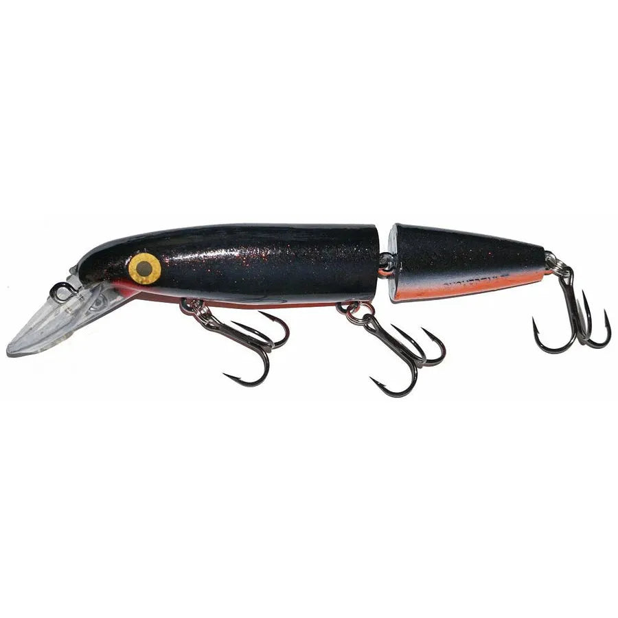 View of Crankbaits Joe Bucher Jointed Depth Raider Crankbait Night Shiner available at EZOKO Fishing