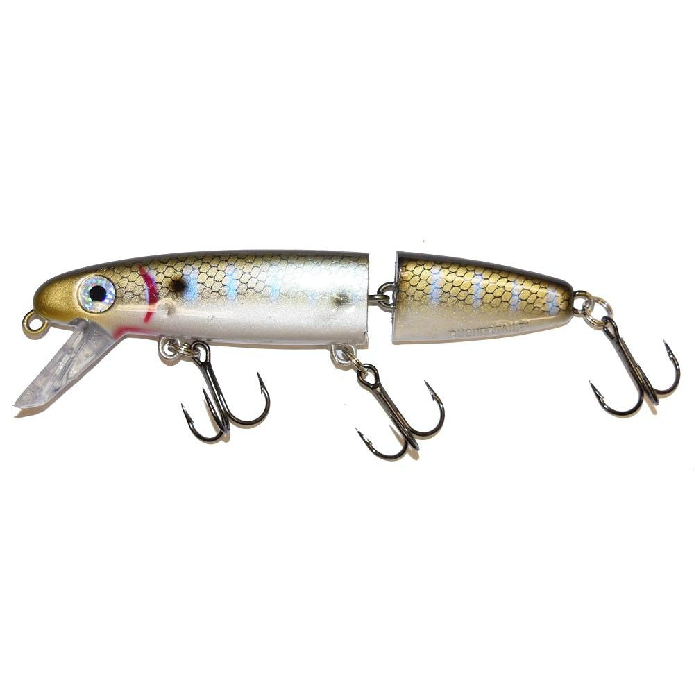 View of Crankbaits Joe Bucher Jointed Shallow Raider Crankbait Shimmern' Shad available at EZOKO Pike and Musky Shop