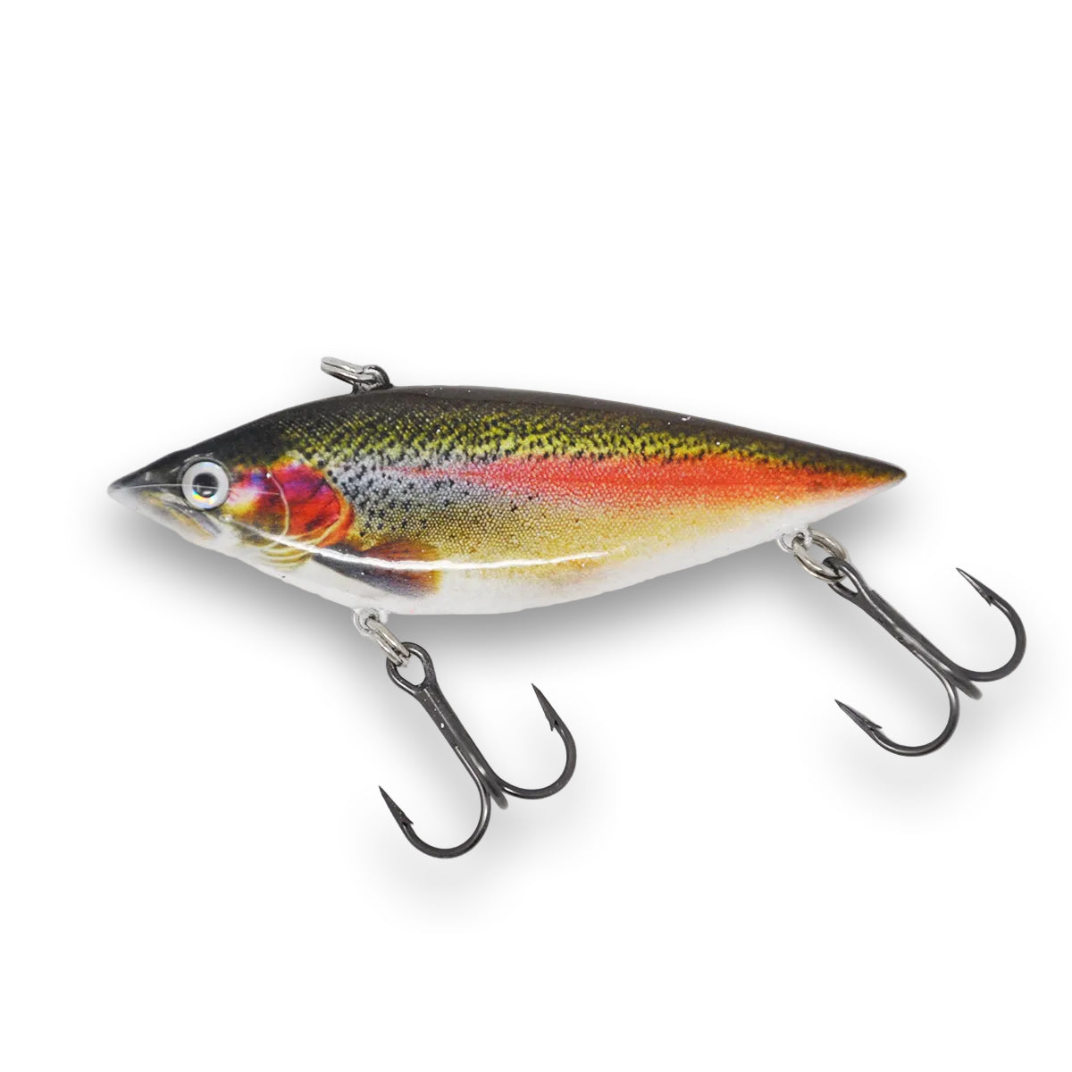View of Lipless_Crankbaits Joe Bucher Rattler 4" Super Natty - Trout available at EZOKO Fishing