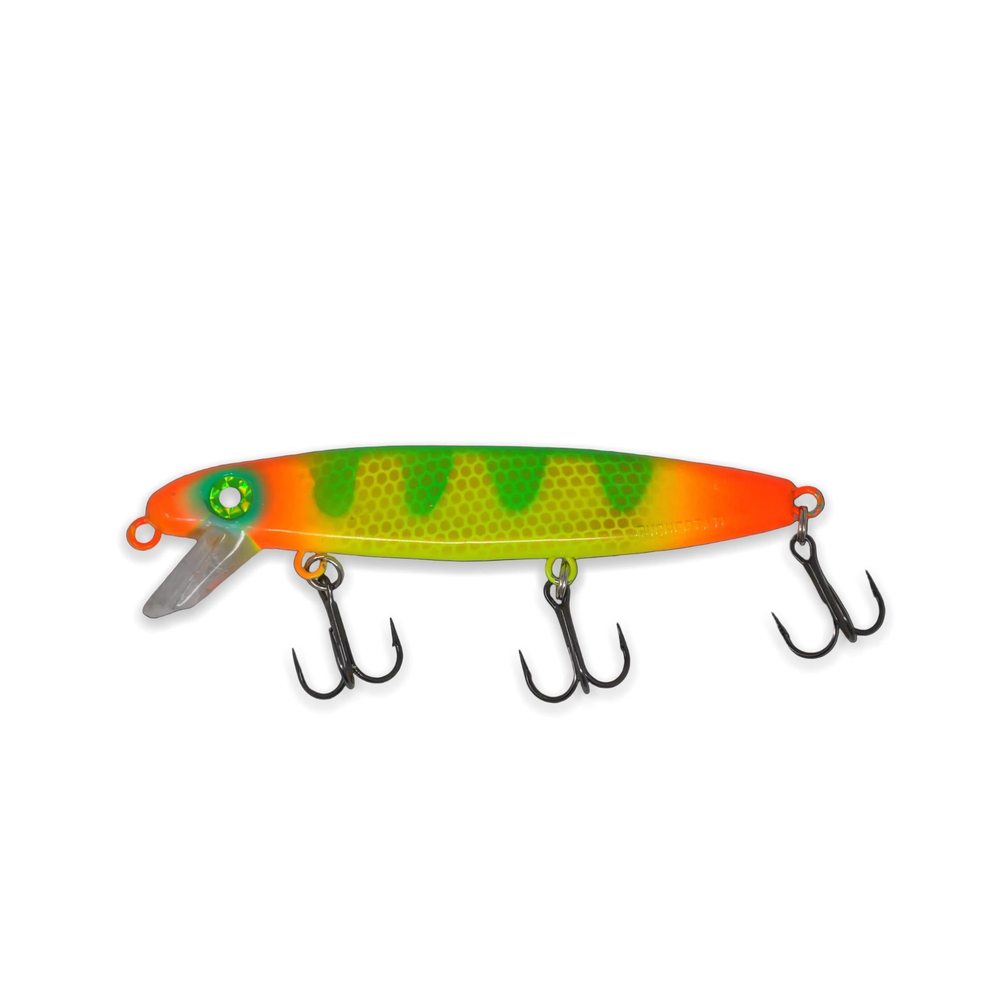 View of Crankbaits Joe Bucher Shallow Raider 7" Crankbait Hot Perch available at EZOKO Fishing