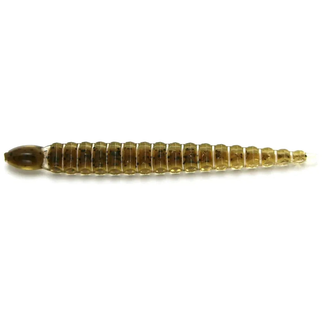 View of Keitech Custom Leech 3" Green Pumpkin available at EZOKO Fishing